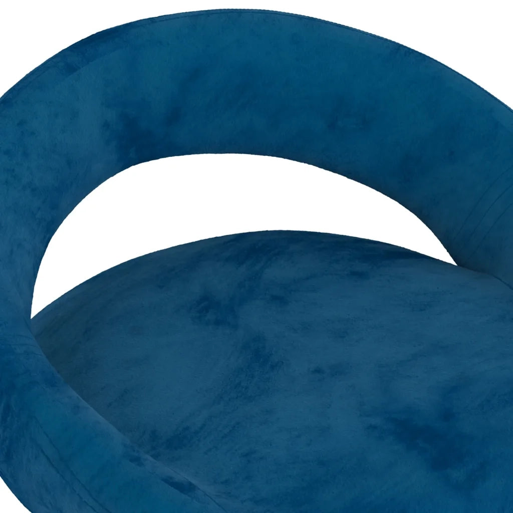 vidaXL Sgabelli da Bar 2 pz Blu in Velluto
