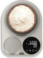 Pesa Elettronica da Cucina con Doppia Precisione - 5kg e 500g Capacità | Precisione fino a 0.1g per Misurazioni Perfette