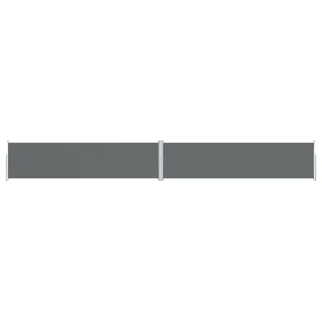Tenda da Sole Laterale Retrattile Antracite 160x1200 cm 318068