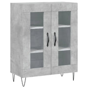 Buffet credenza cassettiera armadio mobile contenitore organizer per cucina soggiorno salotto 69,5 x 34 x 90 cm legno ingegnerizzato grigio 02_0032076