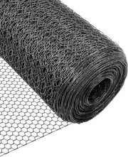Recinzione a forma di zoccolo in gas - ampiezza 13 mm - altezza 100 cm - lunghezza 50 m - rivestimento PVC - colore grigio