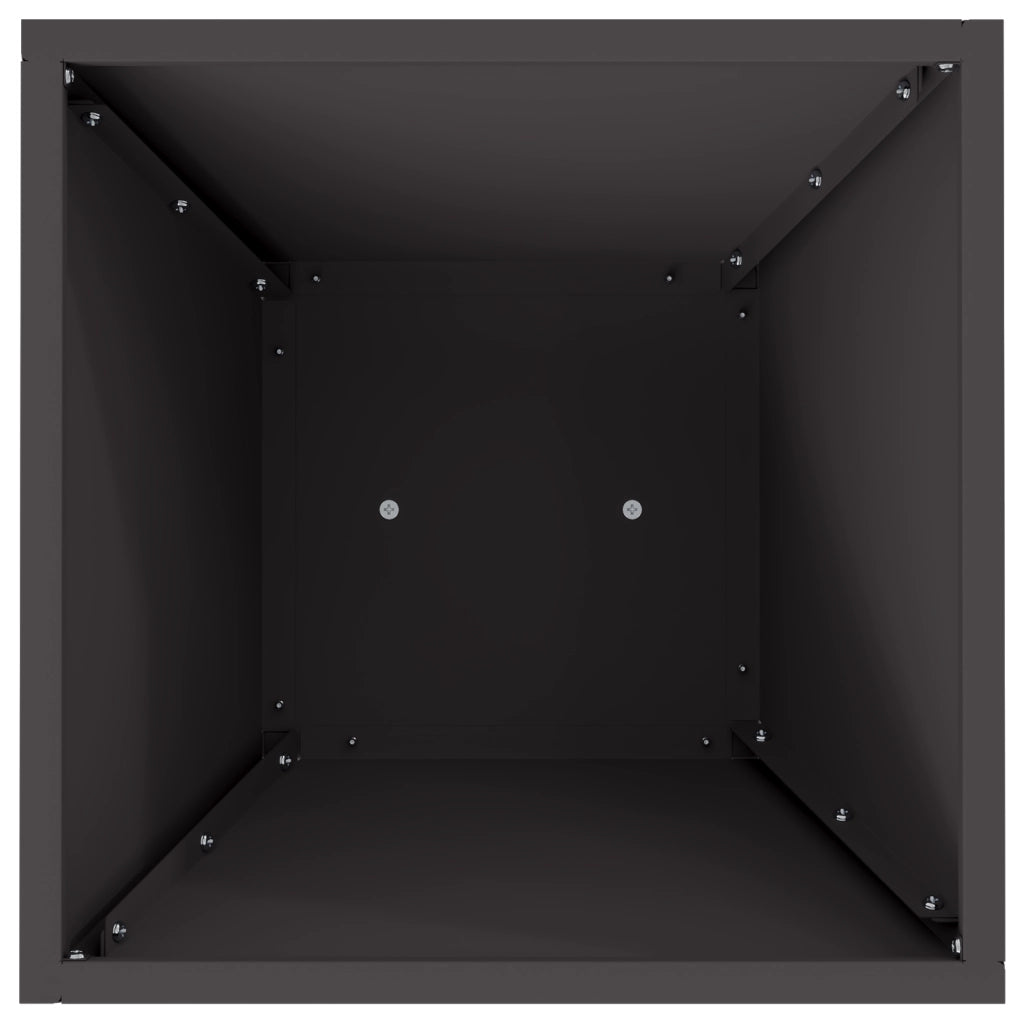Supporto per Piante Nero Plastica 35 x 35 x 73 cm Fioriere