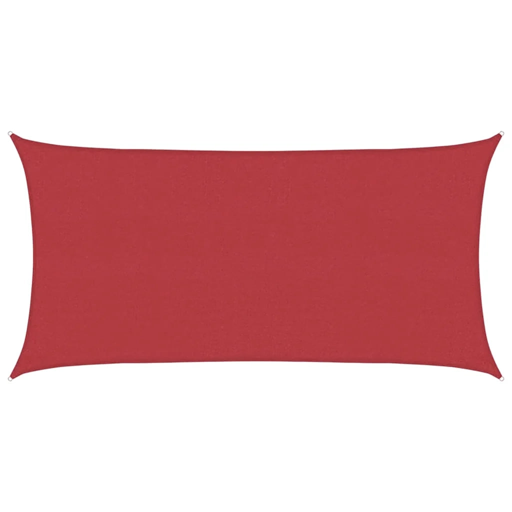 Vela Parasole 160 g/m² Rossa 4x7 m in HDPE 311630