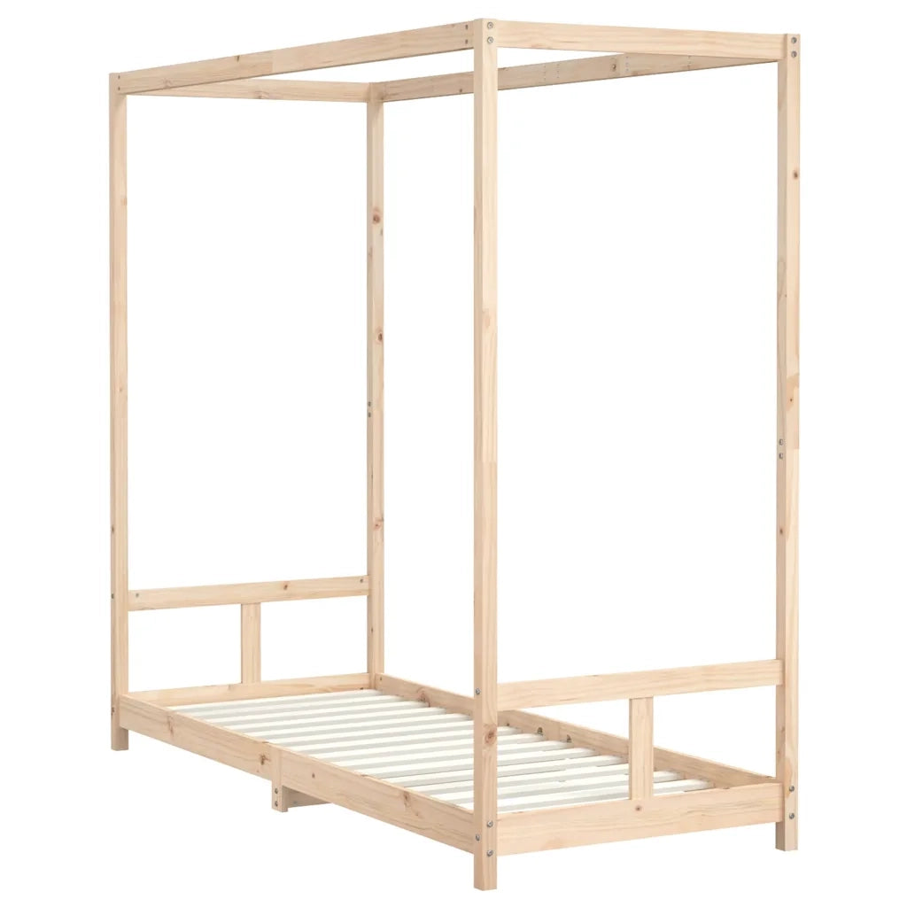 Giroletto per Bambini-Struttura Letto Bambini 80x200 cm in Legno Massello di Pino 137022