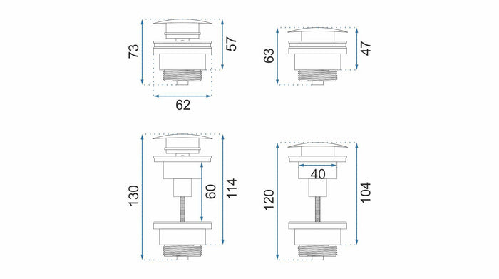 Sifone Rea Copper Mat