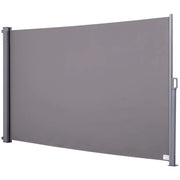 TENDA DA SOLE LATERALE E AVVOLGIBILE 3 X 1.6 MT IN COLORE GRIGIO