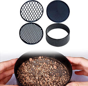 Tassa di giardinaggio in plastica rotonda 11 cm - 4-in-1 set di tassini per sabbia, terriccio e giardino
