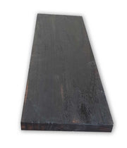 Tavola In LEGNO CountryWood – trattato con metodo Yakisugi Stile: DARK CARBON full burn, Misura: 30x203x2 cm