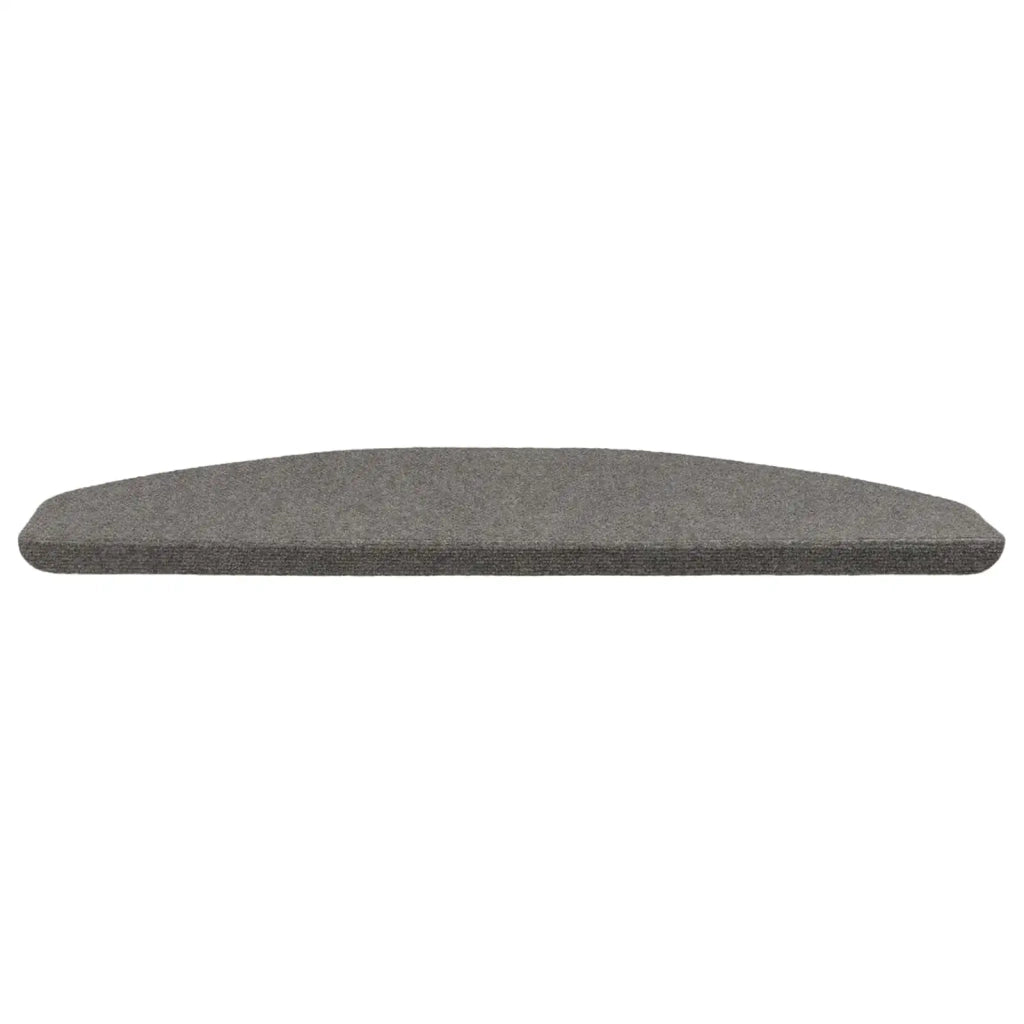 Tappetini per scale autoadesivi 15 pcs Grigio 80 x 28 x 3,5 cm 42040596