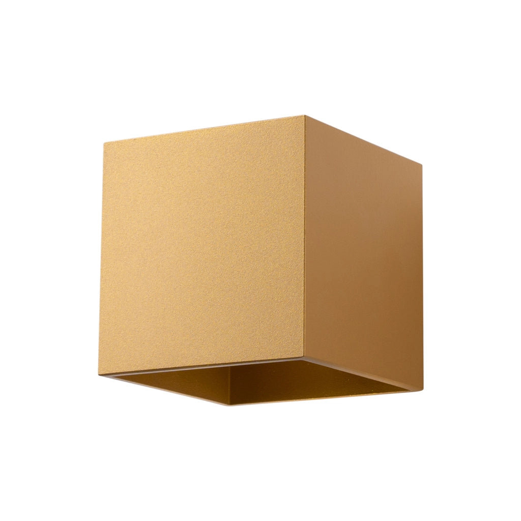 Applique cubo oro Pure Lume TETRIS 1 luce G9 8W PU.1183