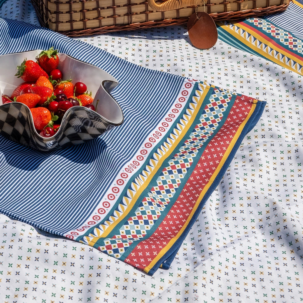 RUNNER PICCOLO CM 140X45 VESTA DECOR DISEGNO FOULARD