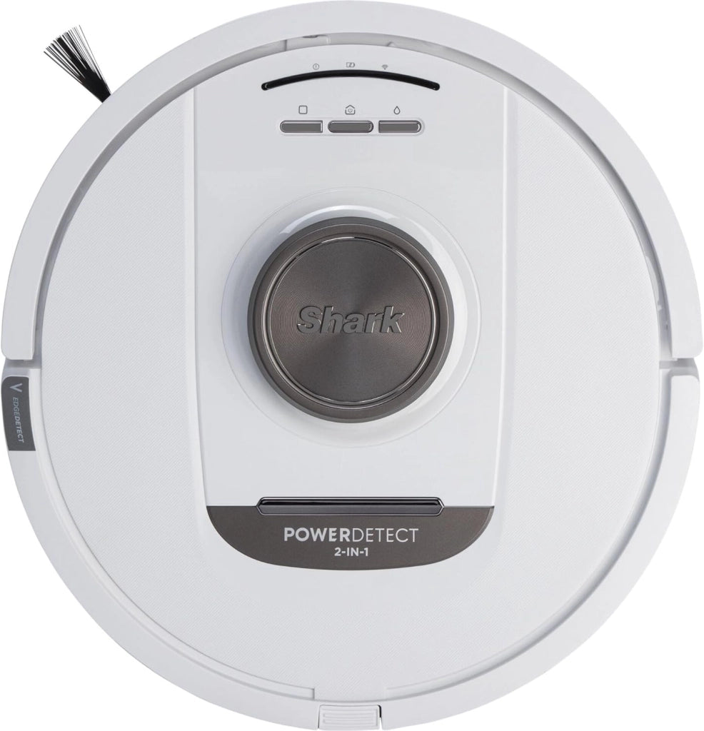 PowerDetect Robot Aspirapolvere Lavapavimenti 2 in 1, NeverTouch Pro Autosvuotante, Autoriempimento, Autopulizia, Navigazione 3D LiDAR, Bypass Ostacoli NeverStuck, WiFi/App, bianco RV2800ZEEUWH
