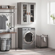 Mobile a Parete Grigio Sonoma 69,5x34x90 cm 828458