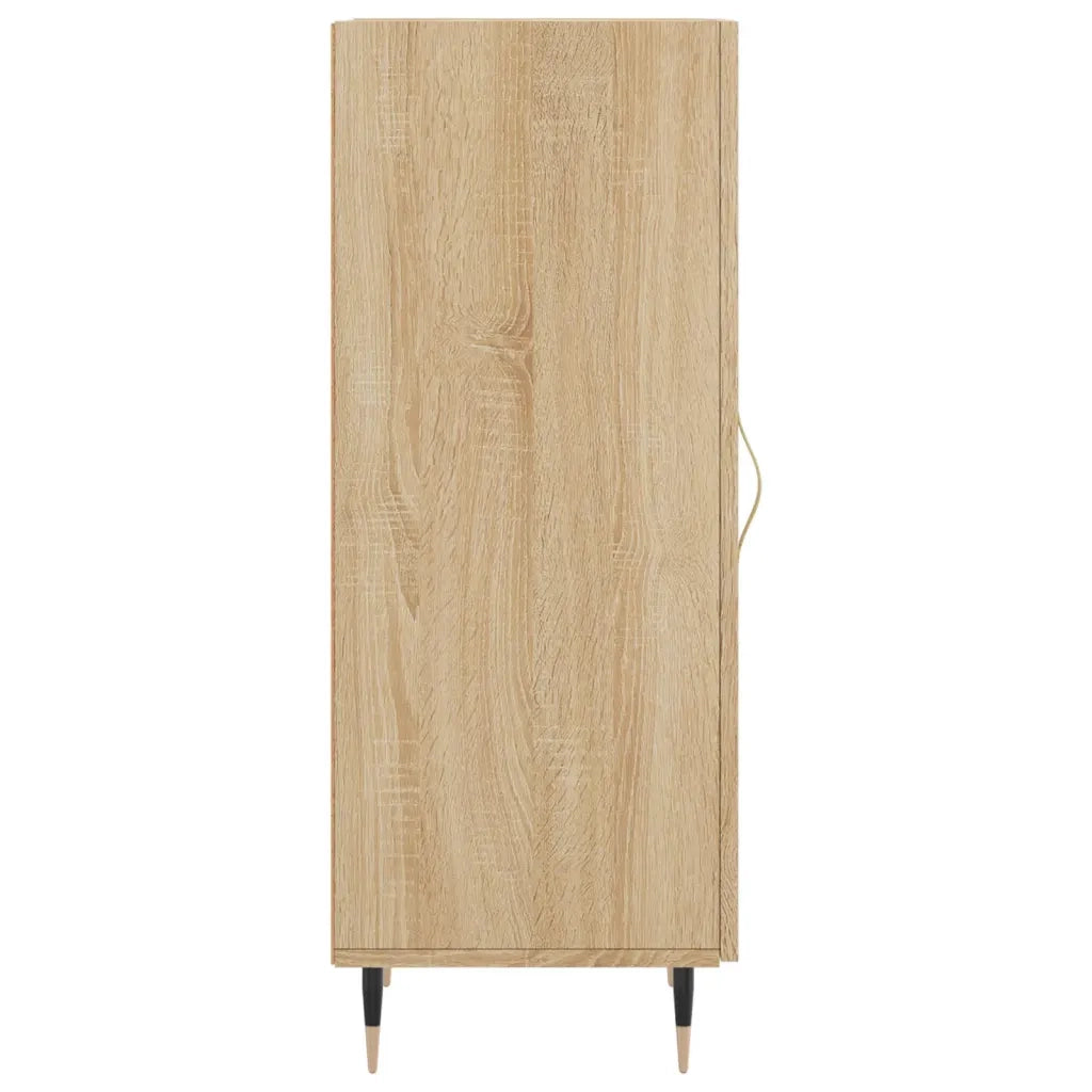 Credenza Rovere Sonoma 34,5x34x90 cm in Legno Multistrato 828519
