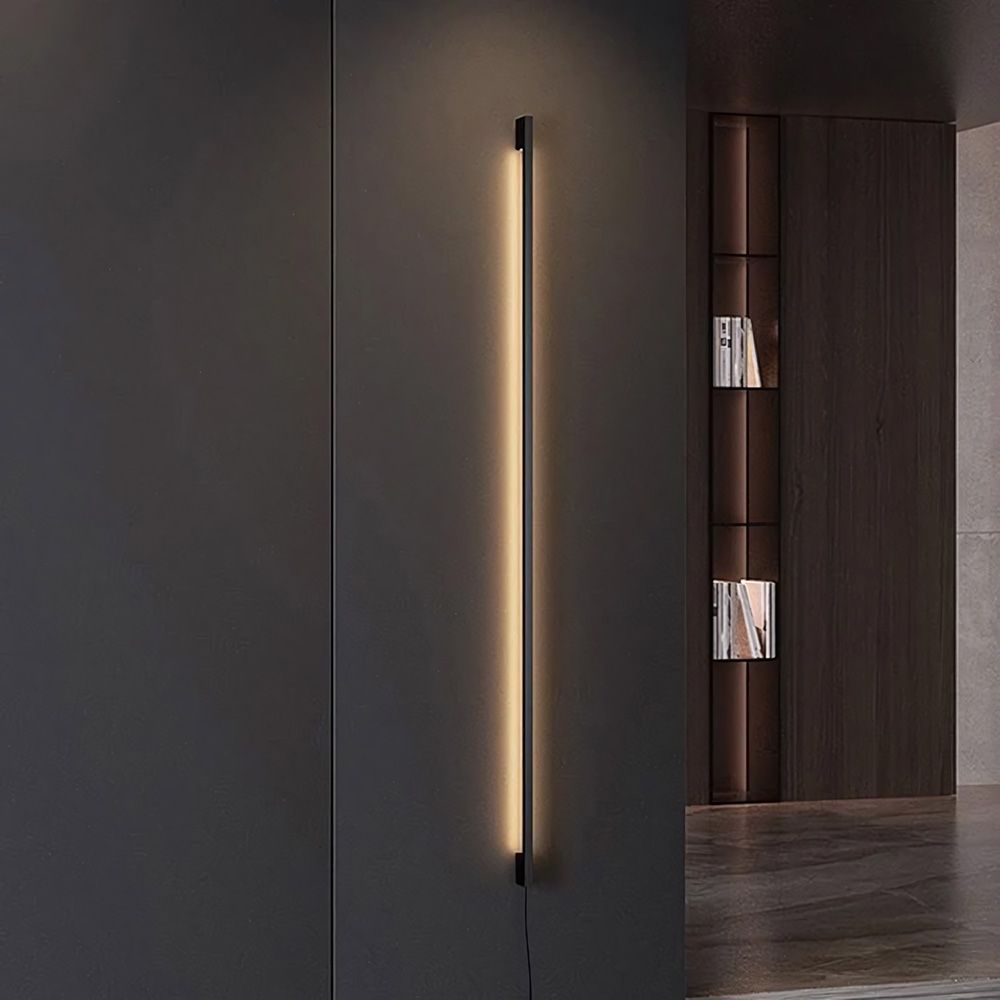 Applique Da Parete Led Lhj065-w 120cm Black