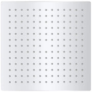 Testa Doccia a Pioggia in Acciaio Inossidabile 25x25cm Quadrata 142160