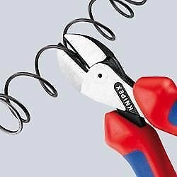 KNIPEX 73 06 160 T X-Cut Tronchese Laterale Compatto con Manici Bicomponente Isolato VDE 1000 V Colore Rosso Giallo