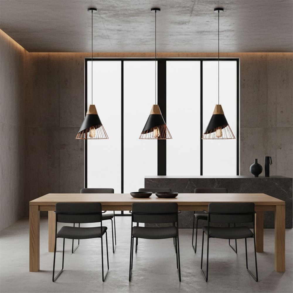 Lampada Da Soffitto Pensile Scandinavo Metallo APP225-1CP