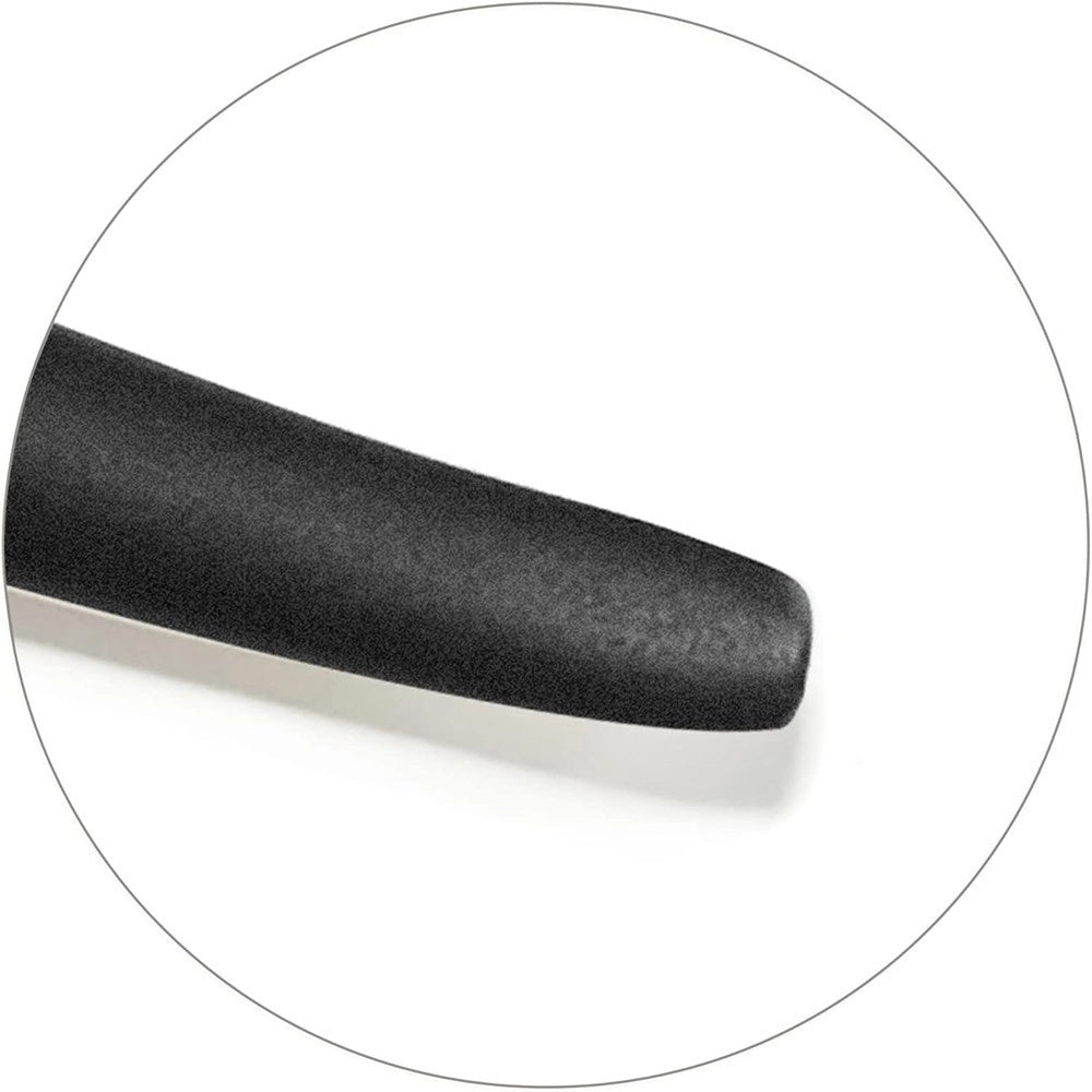 Trade Shop - Set Servizio Di Posate 24pezzi Per 6 Persone In Acciaio Inossidabile Colore Nero -