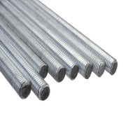Barra asta filettata 6mm di acciaio zincato da 1mt classe di resistenza 4.8 passo grosso