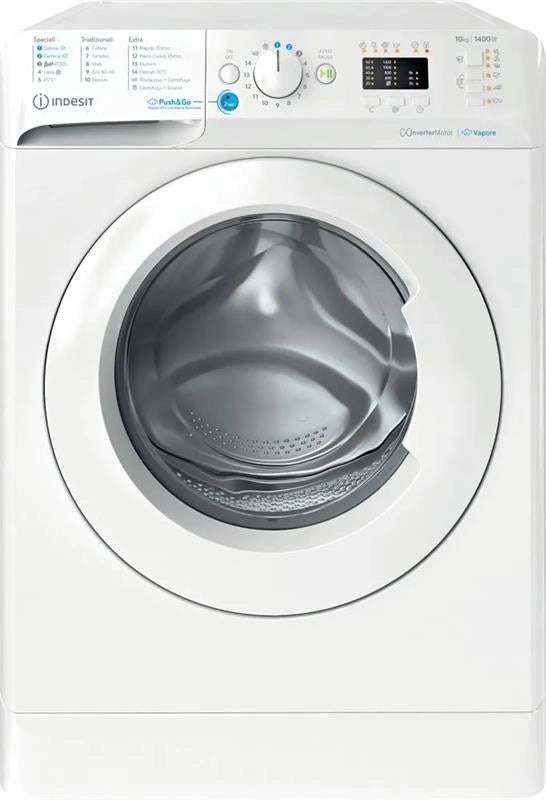 INDESIT BWA101496XWVIT LAVATRICE LIBERA INSTALLAZIONE CARICO FRONTALE 10KG CLASSE A