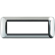 Living Int. - Placca 7 posti cromo lucido - L4807CR