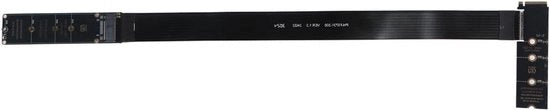 Cavo di espansione PCIe per SSD M.2 NVME esterno - 30 cm - compatibile con 2230, 2242, 2260, 2280 - espansione esterna