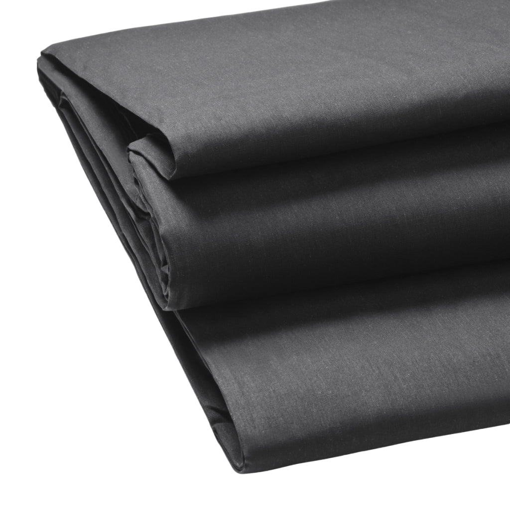 Sfondo in tessuto 2,85x6m, uni nero