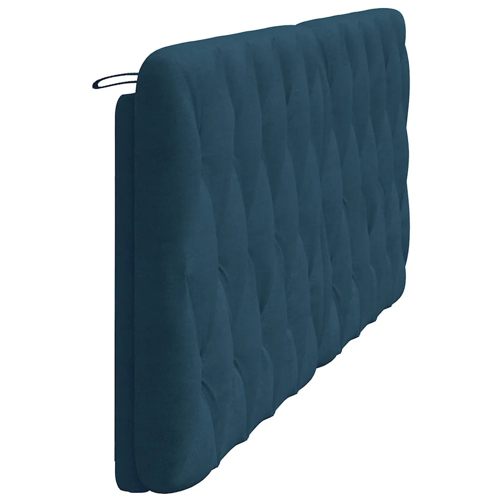 Cuscino Testiera Blu 200 cm in Velluto CFW2672450