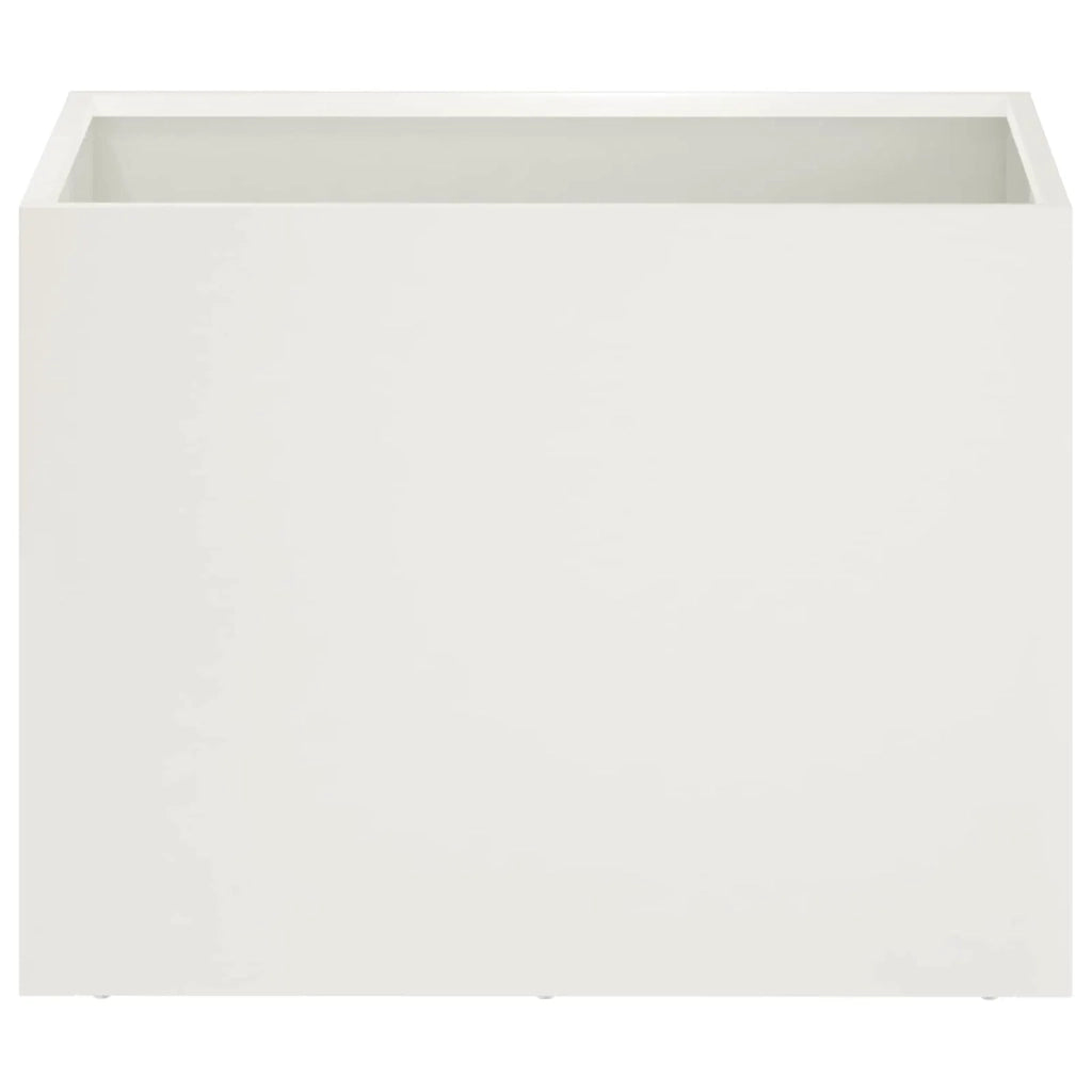 Vaso da giardino Bianco 40 x 30 x 30 cm 8005192