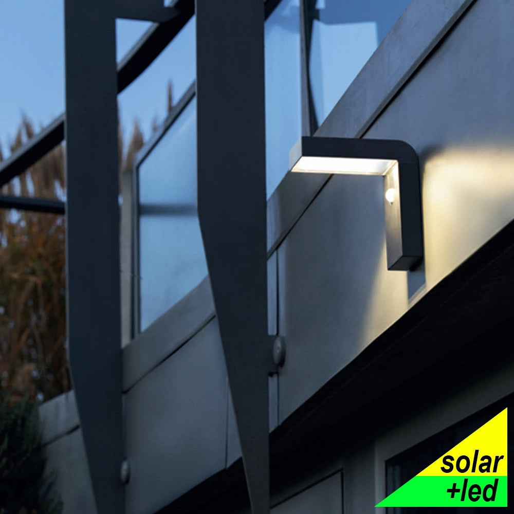 URBAN Applique Solare LED da Esterno con Sensore di Movimento 99124 Sovil
