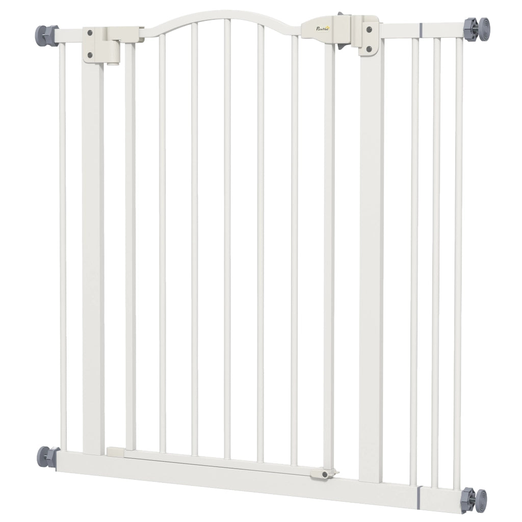 Cancelletto per Cani ¨C zephmum ¨C Bianco 74-87x78 cm
