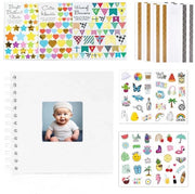 Albumo fotografico 17x17cm - 20 pagine - Progettazione personalizzata - Carta non acida - Forma a spirale - Cartone di alta qualità