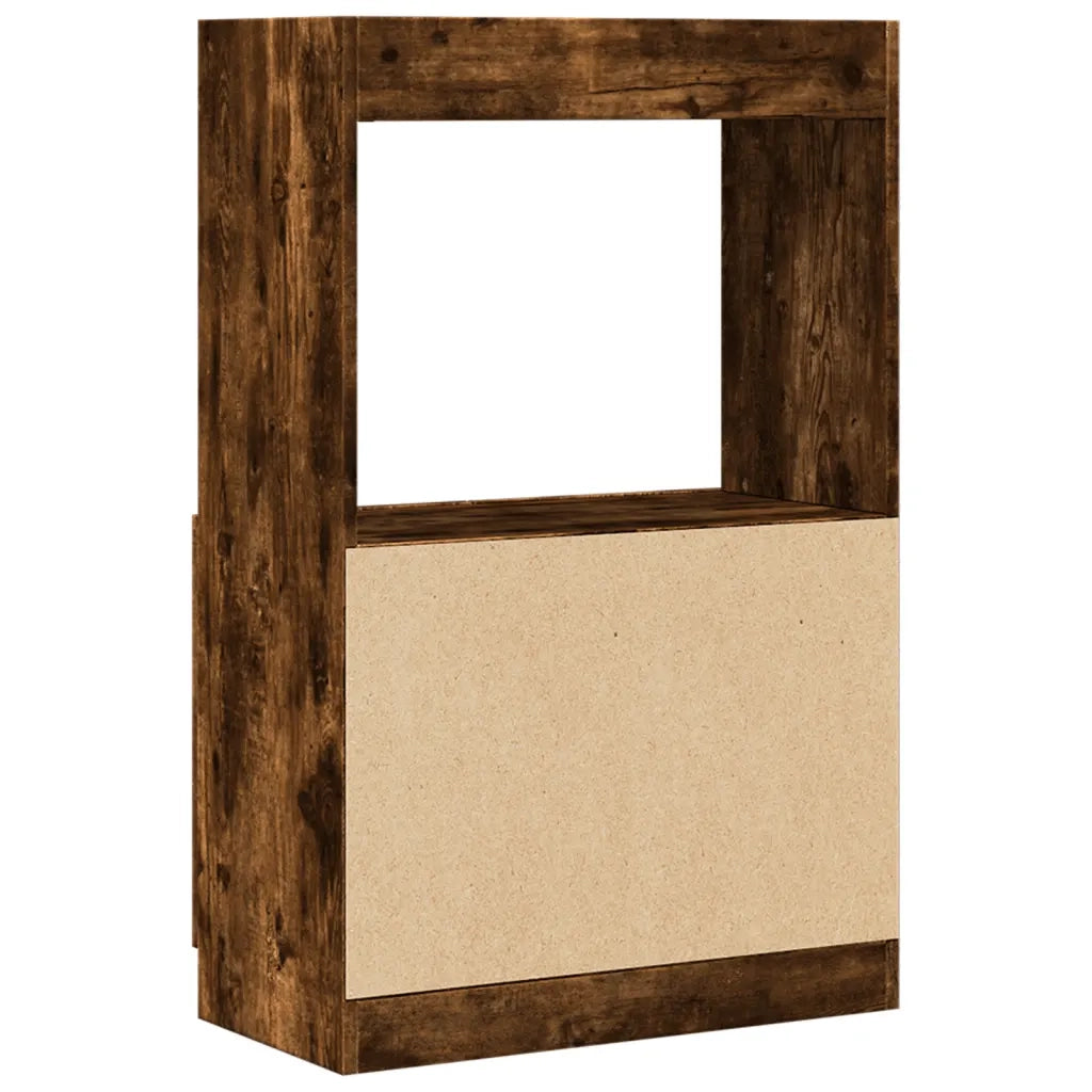 Credenza-Buffet-Armadio da cucina Rovere Fumo 63x33x100 cm in Truciolato