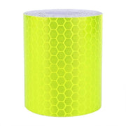 Tappetino riflettente in PVC - 5 cm largo - 3 metri lungo - Tappetino di avvertimento - Autoadesivo - Per sicurezza stradale