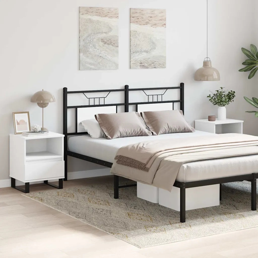 Comodini 2pz Bianchi 40x35x50 cm in Legno Multistratocod mxl 126456