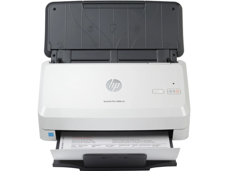 HP Scanjet Pro 3000 s4 Scanner a foglio 600 x 600 DPI A4 Nero, Bianco