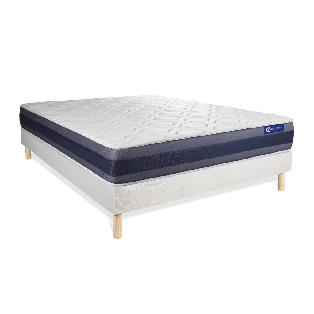Kit rete e materasso matrimoniale Actimemo morpho 160x220cm - Spessore : 24cm- memory foam - Bilanciato -