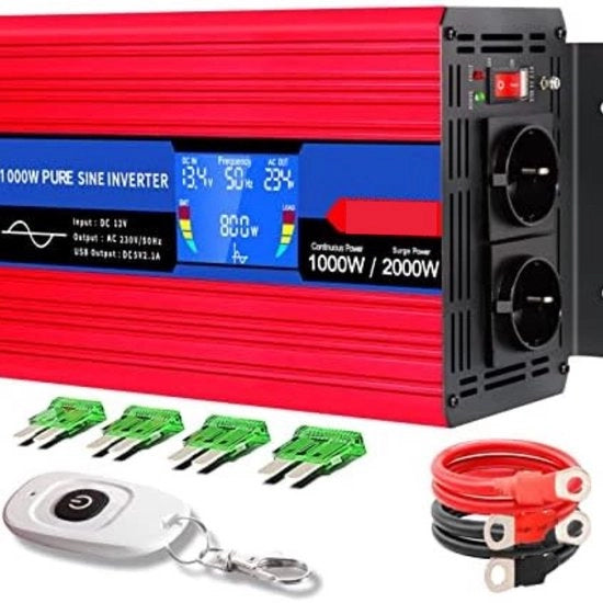 Converteur 12V 230V - Converteur 24V 230V - Converteur per frigorifero