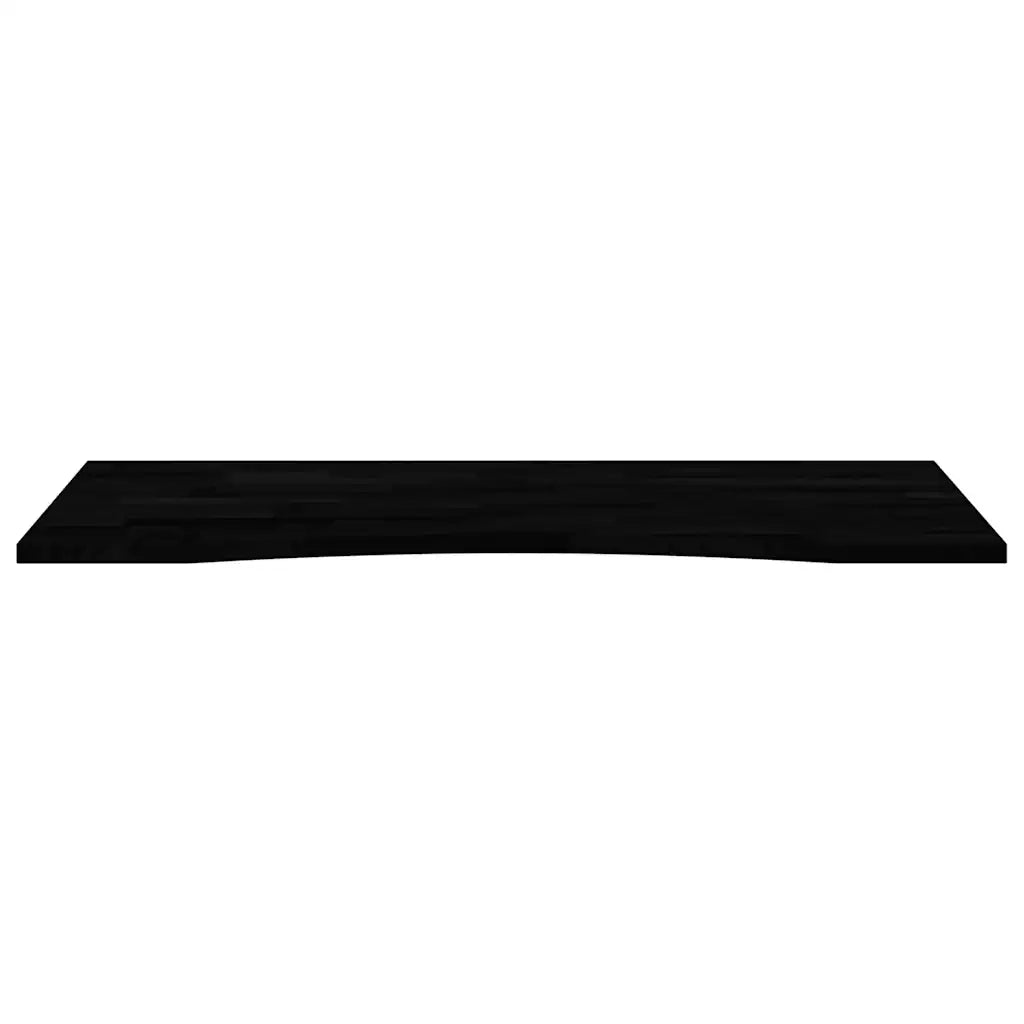 Piano Scrivania Marrone Scuro 120x50x2,5 cm in Rovere Massello
