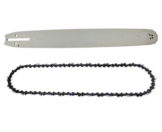 Kit di sostituzione catena per cesoie - 20 pollici - Manubrio guida - Adatto per Husqvarna 61/66/266/365/288XP - 3/8" Velocità - 0,063" Gauglio - Incluso 1x Catena e 1x Manubrio guida - Cesoie per catena