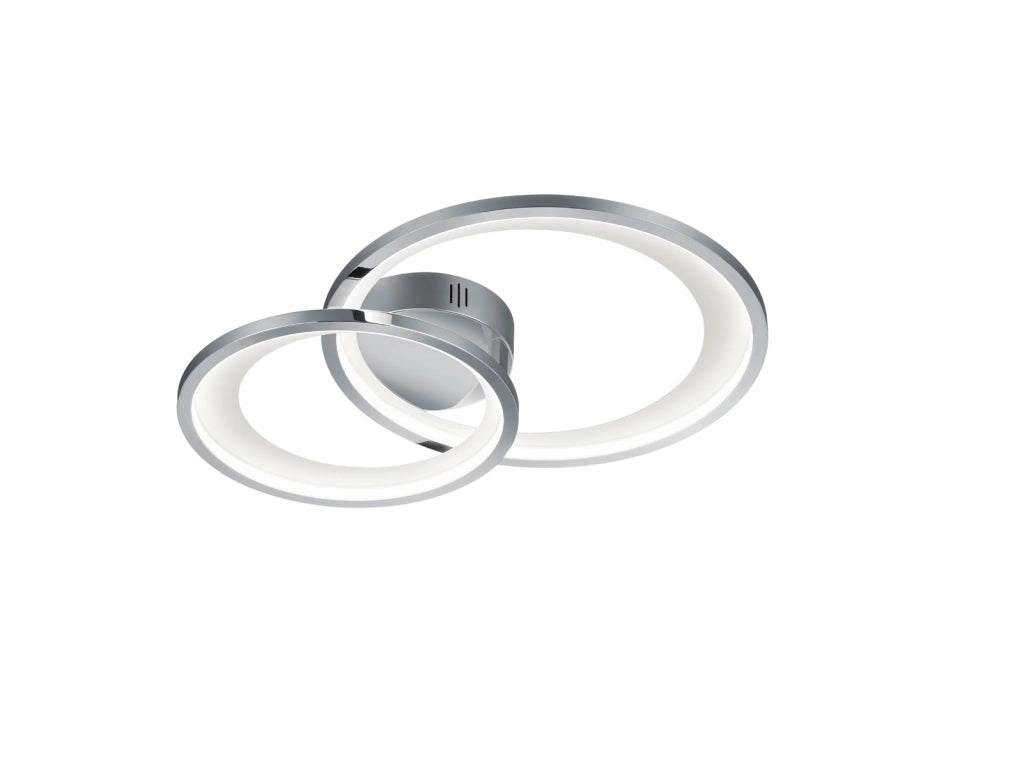 Plafoniera da Interno a LED in Metallo Cromo