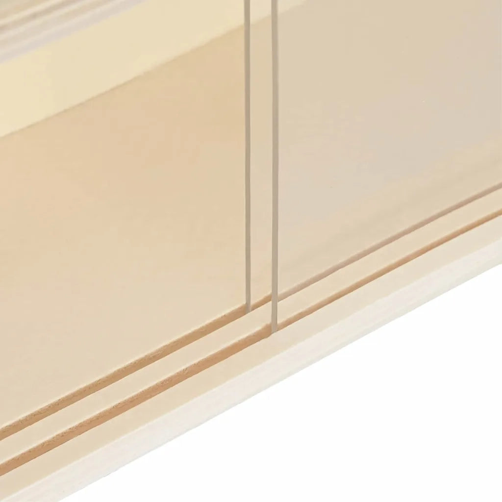 Vetrina a muro Beige 60 x 8,5 x 54 cm Legno compensato 42015626