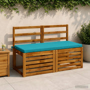 Cuscino per panchina SOEST 100% Poliestere Turchese 949366