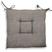 Set da 4 cuscini Creta per sedie - La Dea Sedia Colore: Grigio
