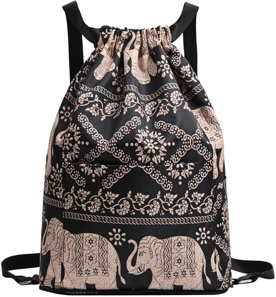Trekkoord Sporttas Grosso - Borsa Sport con Cinghia - Opvougbare con Impermeabile