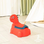 Bagnetto per bambini - Toilet per bambini con schienale - Bagnetto per bambini - Bagnetto per bambini e bambini - Comodo, antiscivolo, impermeabile all'acqua di scarico e resistentente agli odori - Facile da svuotare con vaschetta estraibile