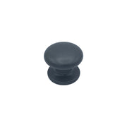 Pomolo fisso per porta SAGUATTI 873/70YAB in alluminio marrone opaco