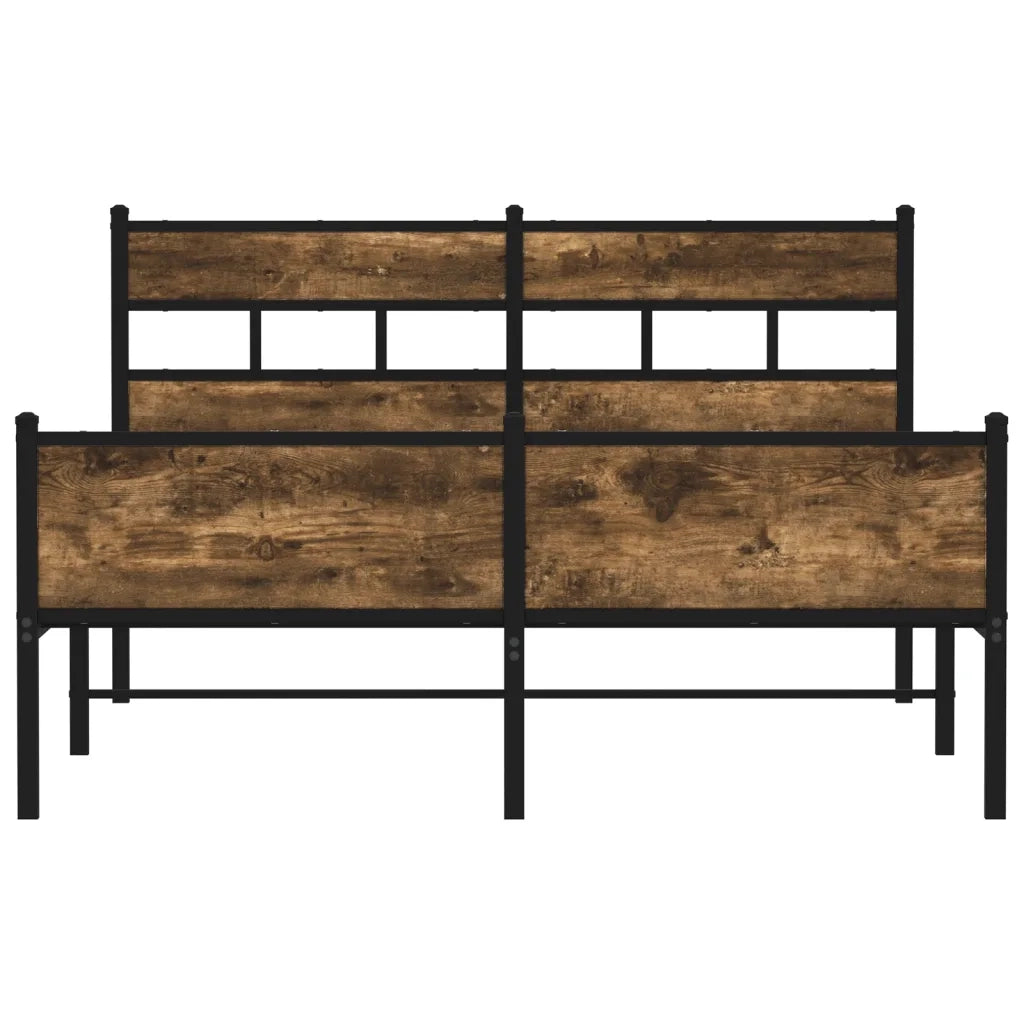 Giroletto senza Materasso Rovere Fumo 150x200 cm in Truciolato 4017238