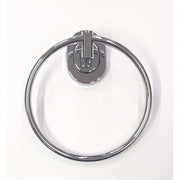 Trade Shop - Supporto Porta Asciugamano Anello Acciaio 15.5x17x6cm  69187 Muro Bagno -